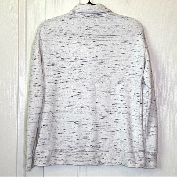 Victoria’s Secret PINK Half Zip Fern Print Sweatshirt XSmall - Picture 4 of 6